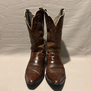 ARIAT Heritage 15728 Women’s Size 7.5B Brown Leather Pointed Toe Western Boots